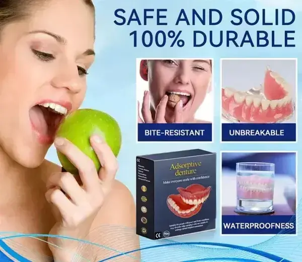 ROSOPL™ Adhesive teeth (upper and lower)