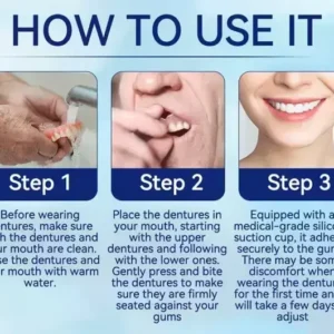 ROSOPL™ Adhesive teeth (upper and lower)