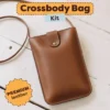 ROSOPL Crossbody Leather Bag