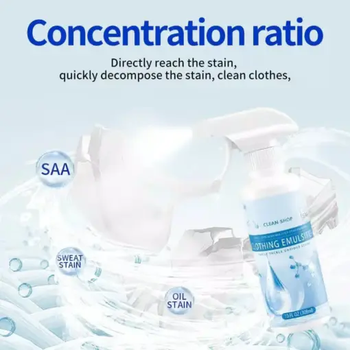 ROSOPL Clothing emulsifier, Non-Ionic Laundry Pre-Treatment – Your Go-To Laundry Cleaner