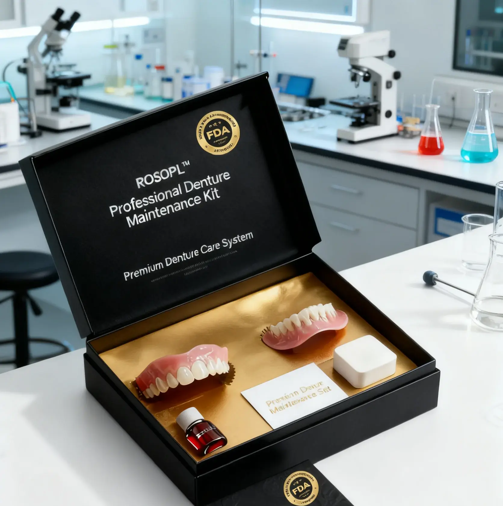 🎁Ends Today: 70% OFF! 🔥ROSOPL™ Custom-Fit Full Functional Dentures