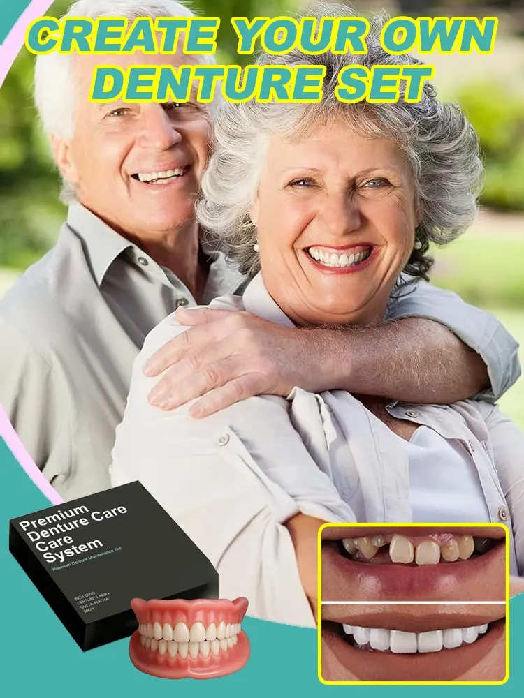 🎁Ends Today: 70% OFF! 🔥ROSOPL™ Custom-Fit Full Functional Dentures