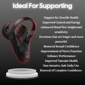 Rosopl™ Vibrating electric male masturbation lock ring charging