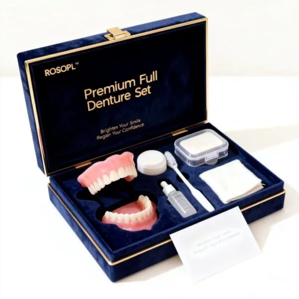 🔥Ends Today: 70% OFF!(Affordable Beauty🧏♀️🧏♂️)–ROSOPL™ –Advanced Customized Full Denture Set🦷