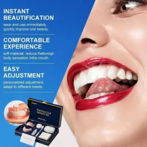 🔥Ends Today: 70% OFF!(Affordable Beauty🧏‍♀️🧏‍♂️)–ROSOPL™ –Advanced Customized Full Denture Set🦷